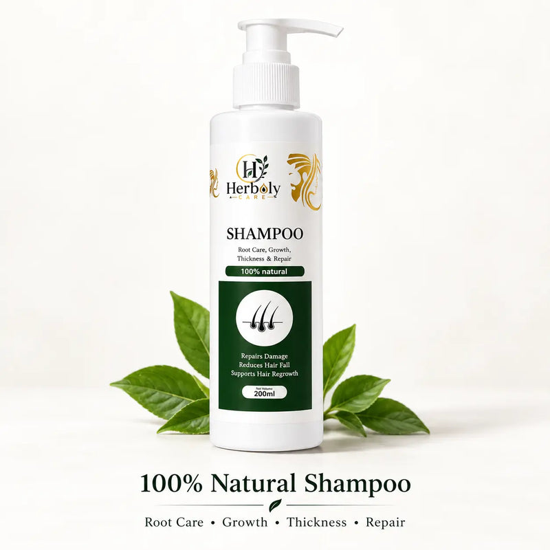 Herboly 100% Natural Hair Growth Shampoo