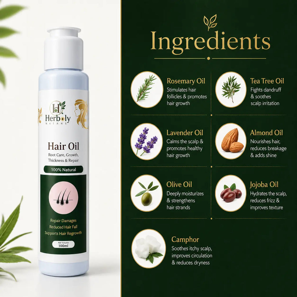 Natural Oil for Hair Growth