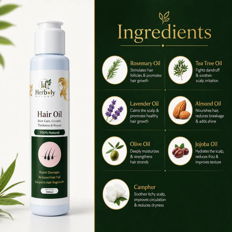 Natural Oil for Hair Growth